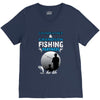 Grandpa And Grandson Fishing Partners For Life V-Neck Tee