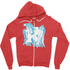 house of eagle Zipper Hoodie