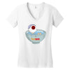 medama oyaji manga Women's V-Neck T-Shirt