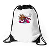 monster melodi Drawstring Bags