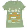 Born Arquarius Multitasking Problem Solving Tees Ladies Fitted T-Shirt