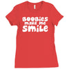 boobs Ladies Fitted T-Shirt