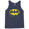 batman dying bleeding logo Tank Top
