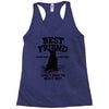 Best Friend Bull Terrier Racerback Tank