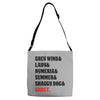 The Direwolves Adjustable Strap Totes