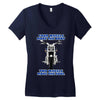 funny , fourtwo wheels, ideal gift, birthday present Women's V-Neck T-Shirt