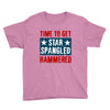 star spangled hammered Youth Tee