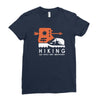 hiking old paths new adventure Ladies Fitted T-Shirt