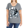 hellboy 6 Ladies Curvy T-Shirt