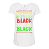 everybody wanna be black Maternity Scoop Neck T-shirt