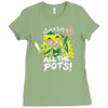 smash all the pots clearance Ladies Fitted T-Shirt