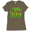 dj volume,funny Ladies Fitted T-Shirt