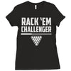 rack em billiards Ladies Fitted T-Shirt