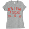 now i have a keyblade Ladies Fitted T-Shirt
