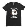professional cage fighter Ladies Fitted T-Shirt