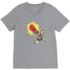 zombie link V-Neck Tee