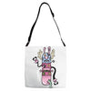 mixed up Adjustable Strap Totes