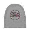 team damon salvatore Baby Beanies