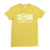 2018 the year of the dog (boxer) eu Ladies Fitted T-Shirt