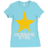 cribbage star Ladies Fitted T-Shirt