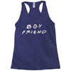 boyfriend   friends tv show parody Racerback Tank