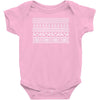 Ugly X mas Design Baby Onesie
