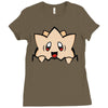 poke Ladies Fitted T-Shirt