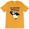 5 Percent Unicorn 95 Percent Ninja T-Shirt