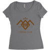 coffee club Women's Triblend Scoop T-shirt
