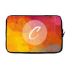 initials c Laptop sleeve
