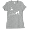 mens funny whisky parody Ladies Fitted T-Shirt