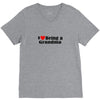 i love being a grandma V-Neck Tee