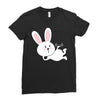 gym rabbit Ladies Fitted T-Shirt