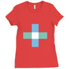 plus minus Ladies Fitted T-Shirt