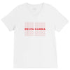 Delta Gamma V-Neck Tee