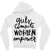 girls compete, women empower Zipper Hoodie