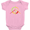 peace simbol Baby Onesie