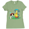 my friend hef Ladies Fitted T-Shirt