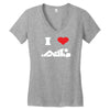 i love sex Women's V-Neck T-Shirt