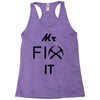 mr fix it handy man Racerback Tank