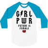 Girl Power Future Is Female 3/4 Sleeve Shirt