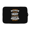 Super Cool Daddy Of A Freaking Awesome Daughter Laptop sleeve