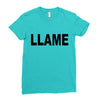 llame Ladies Fitted T-Shirt