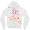 never retreat never surrender Zipper Hoodie