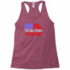 american flag we the people Racerback Tank