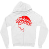 olympiakos logo greek soccer Zipper Hoodie