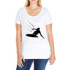 kitesurfing Ladies Curvy T-Shirt