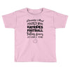dreaming about pumpkin spice hayrides footbal falling leaves family ti Toddler T-shirt