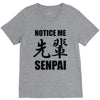 notice me senpai V-Neck Tee