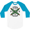 this is not a costume 3/4 Sleeve Shirt